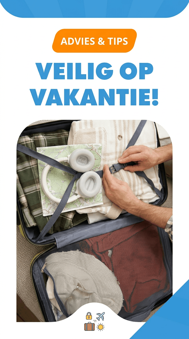 veilig op vakantie advies huis achterlaten 