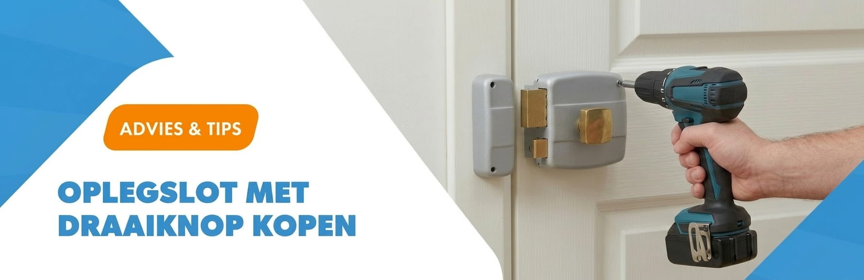 oplegslot met draaiknop kopen 