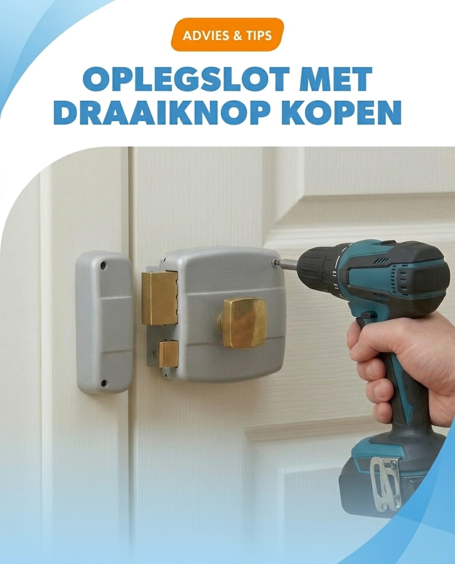oplegslot met draaiknop