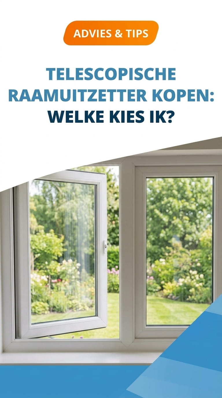 telescopische raamuitzetter kopen: welke kies ik?