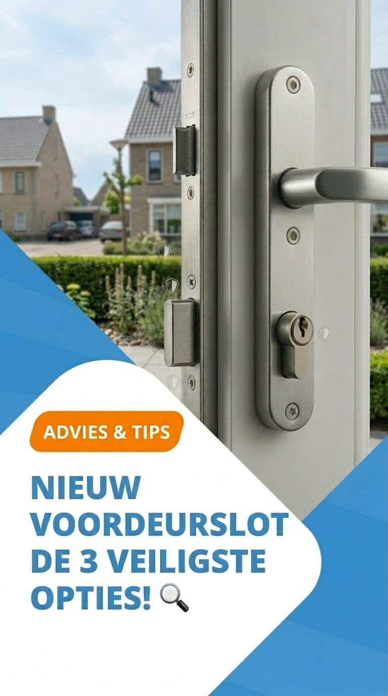 nieuw voordeur slot: de 3 veiligste opties mobiel