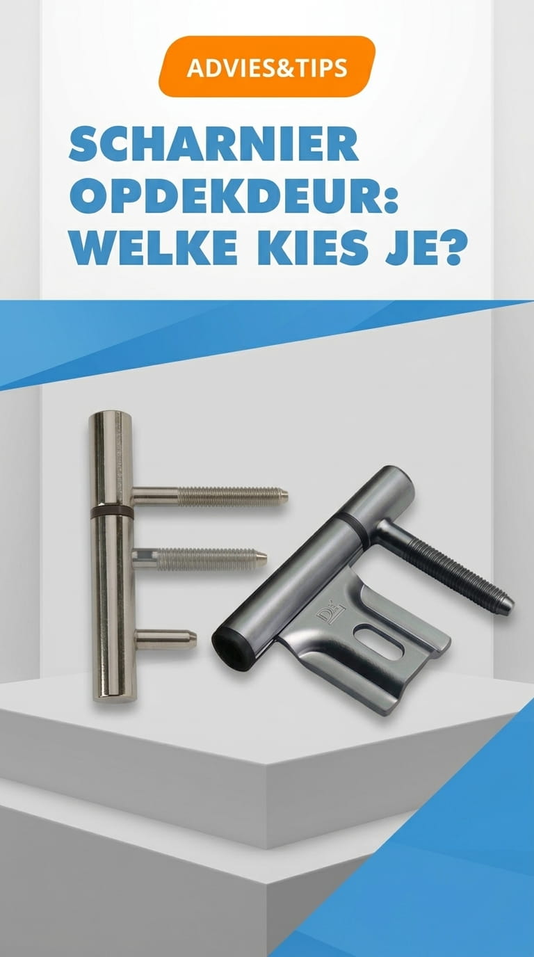 advies scharnier opdekdeur
