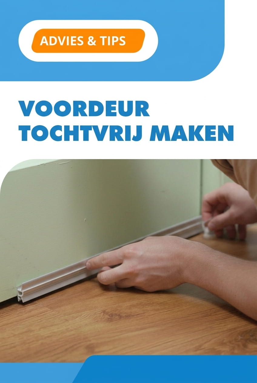 Advies voordeur tochtvrij maken 