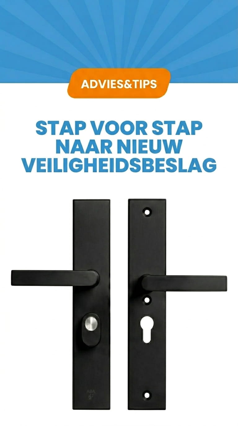 advies: veiligheidsbeslag monteren