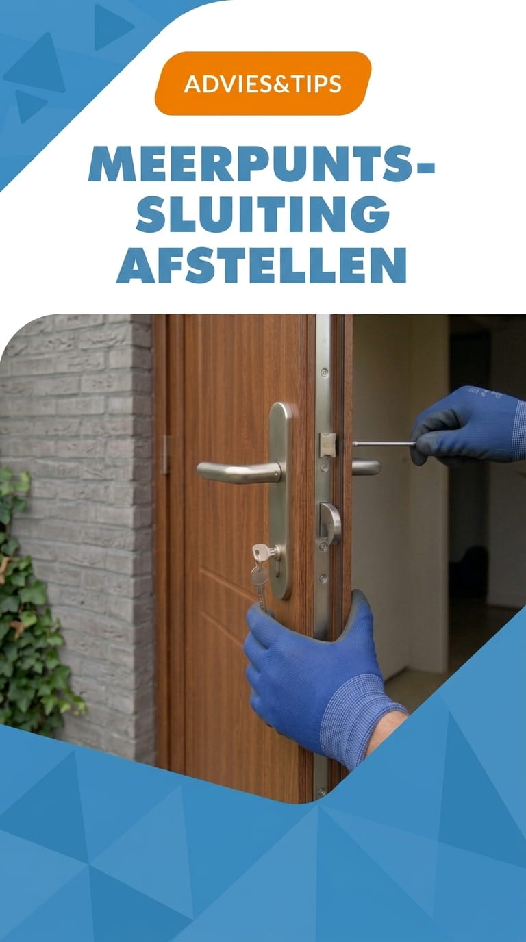 Advies meerpuntssluiting afstellen