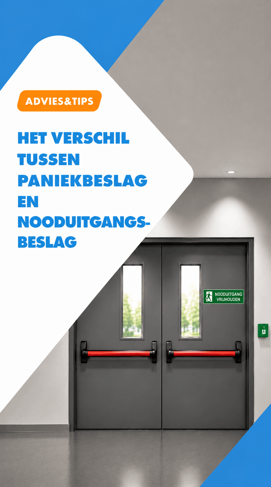 advies: advies: verschil tussen paniekbeslag en nooduigangbeslag