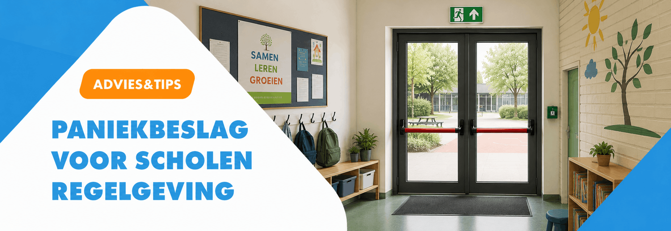 advies paniekbeslag voor scholen regelgeving