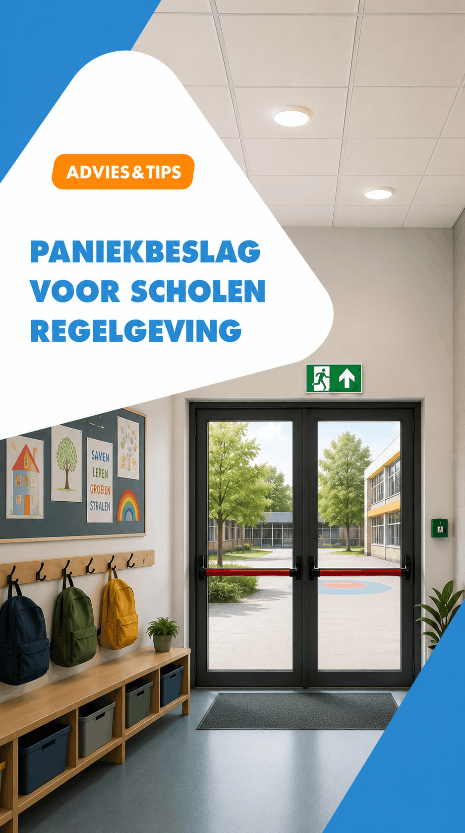 advies paniekbeslag voor scholen regelgeving